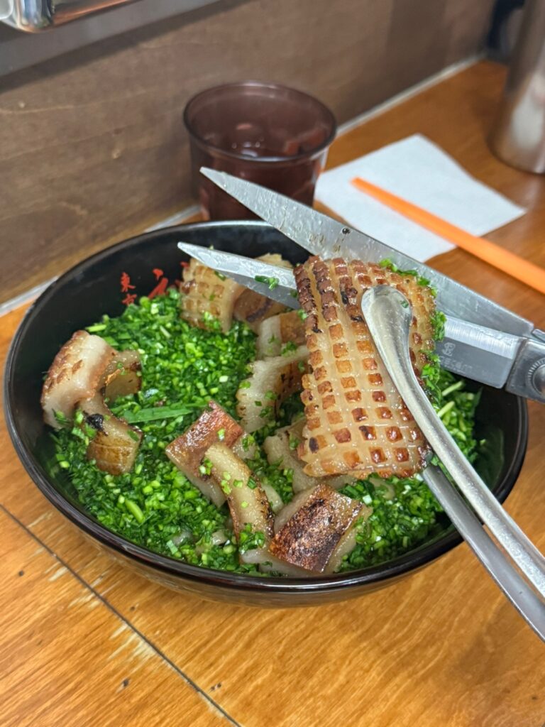 칸다소바 경복궁 돼지껍데기 아부라소바 2